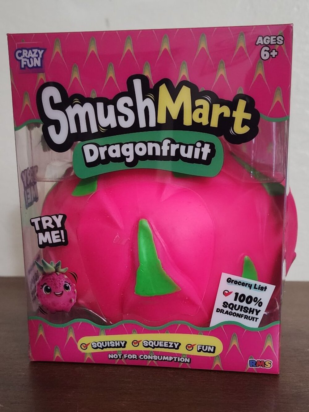 Crazy Fun Smush Mart Dragonfruit